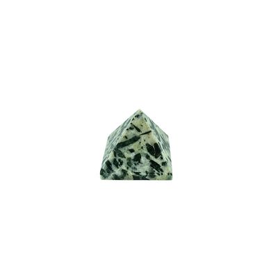 Green Tourmaline in Quartz Pyramid (100g)