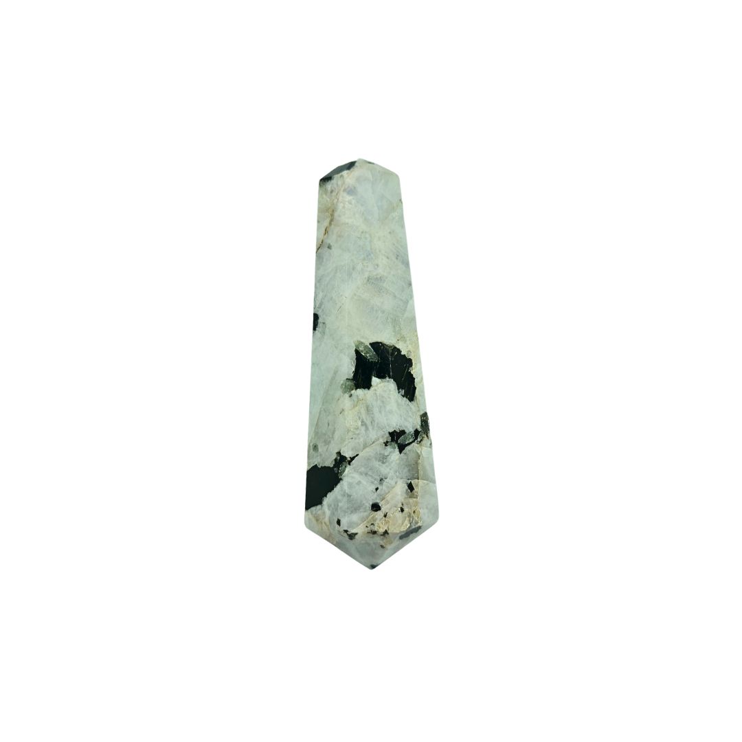 Rainbow Moonstone Double Point Wand 80g