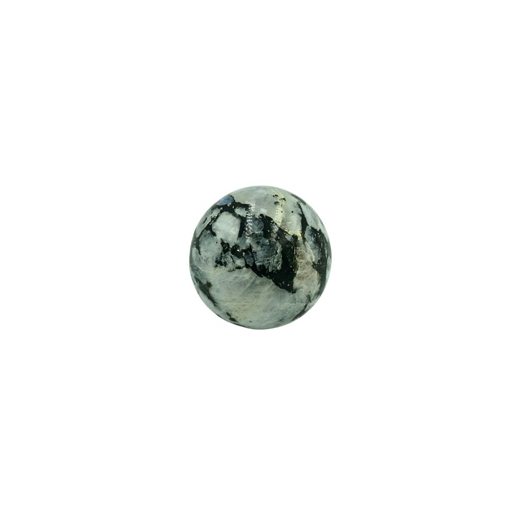 Rainbow Moonstone Sphere (AAA Grade) (110g)