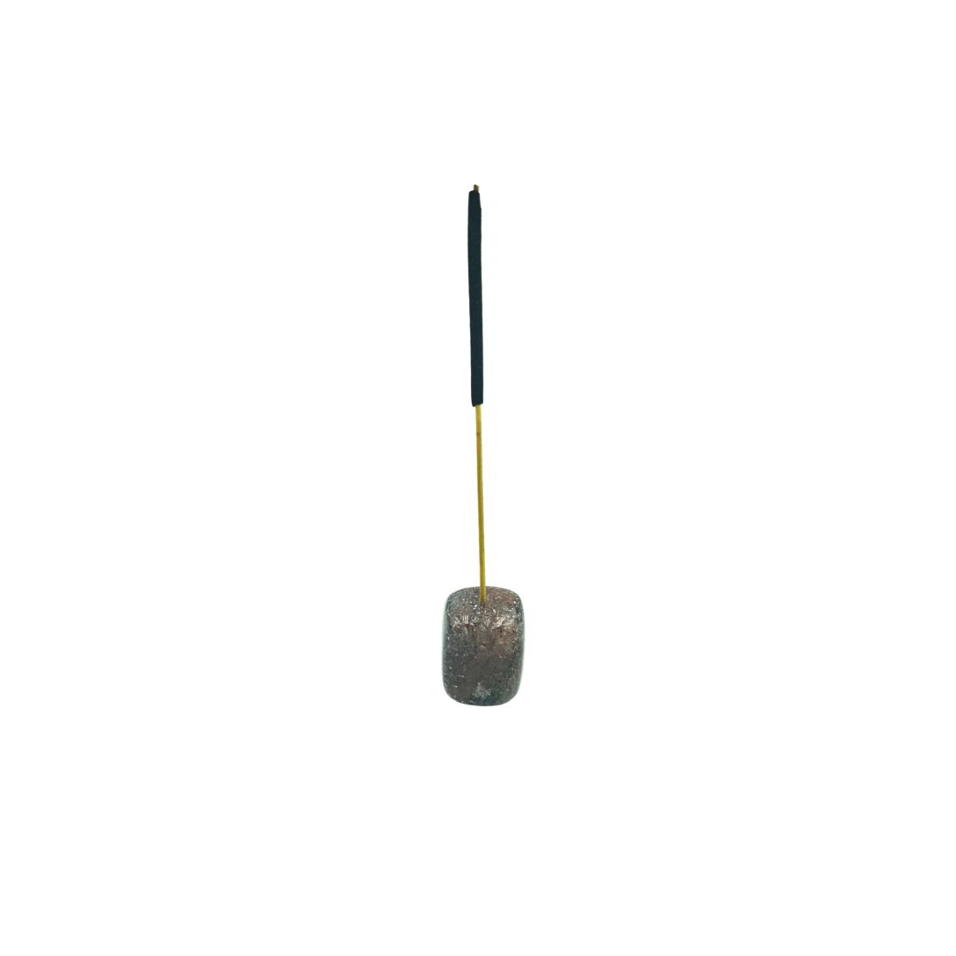 Red Aventurine Tumbled Gemstone Incense Holder