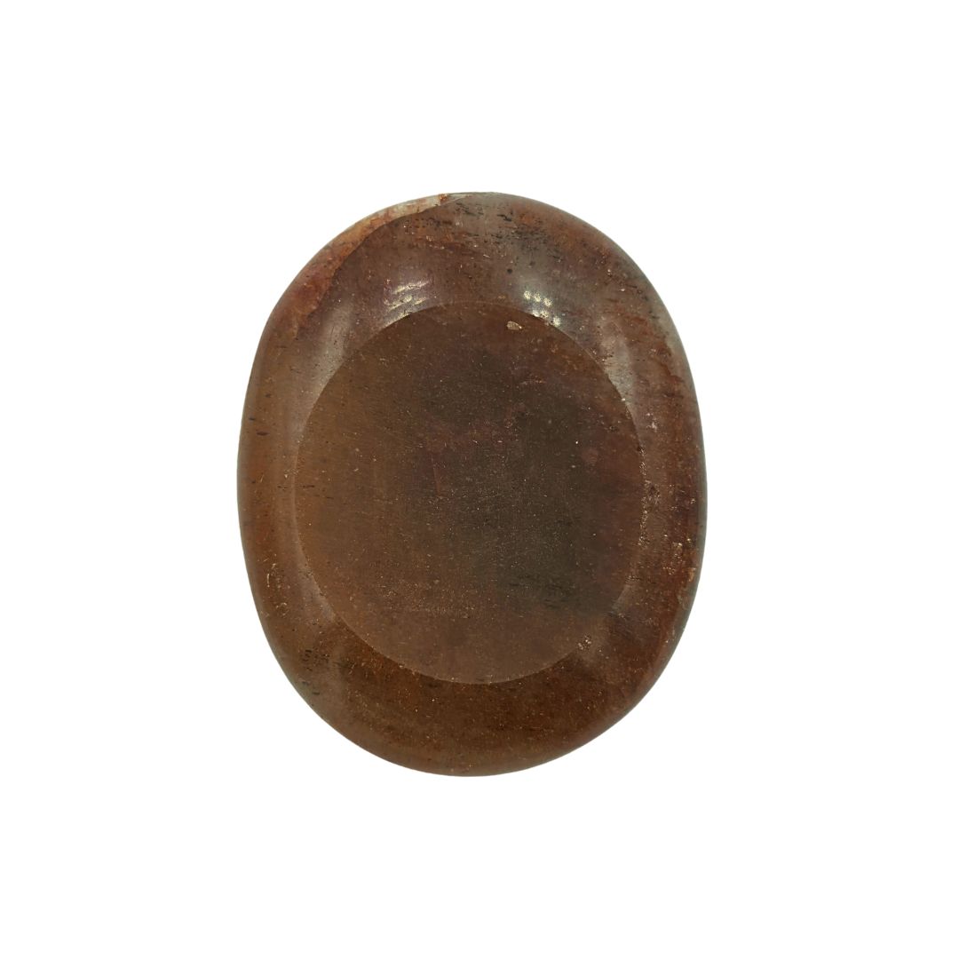 Red Strawberry Quartz Sphere Stand Oval (3cm cradle)