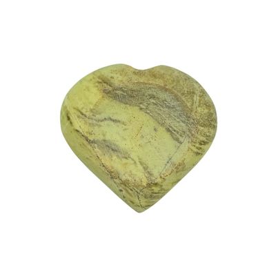 Serpentine Sphere Stand Heart (3cm cradle)