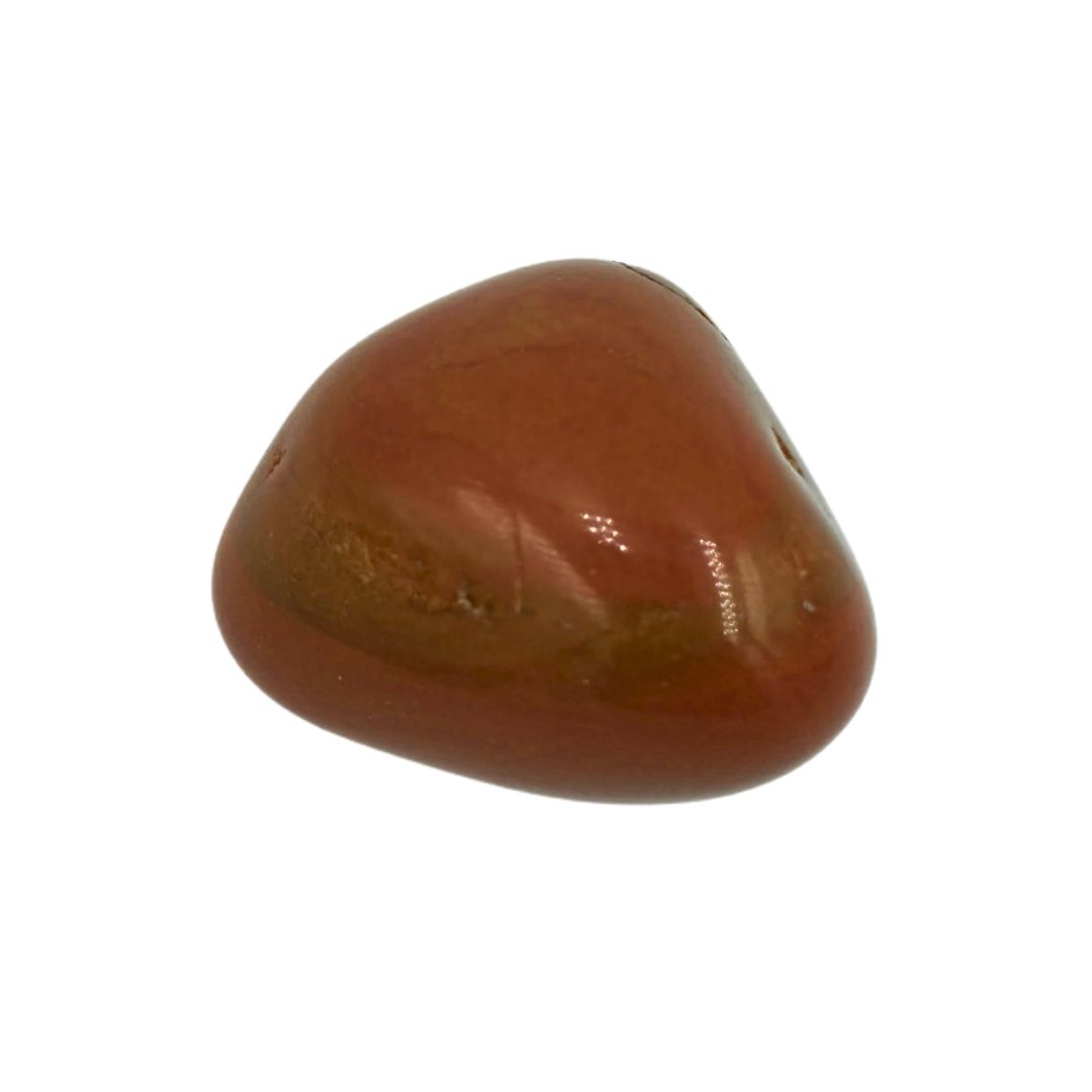 Red Jasper Tumbled Gemstone Medium - Single