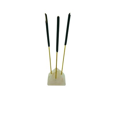 Rose Quartz Mini Pyramid Incense Holder