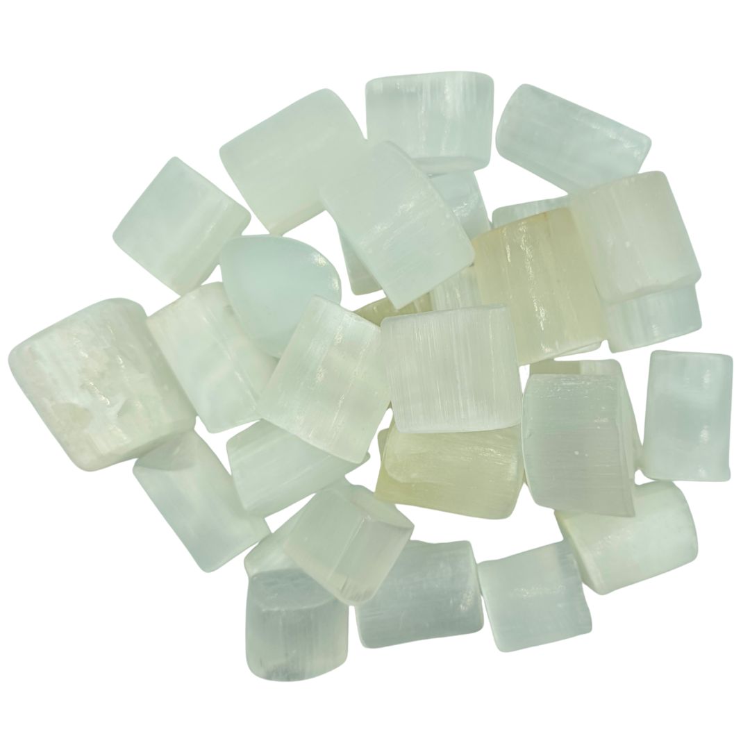 Selenite Tumbled Gemstone Medium - Pack of 10