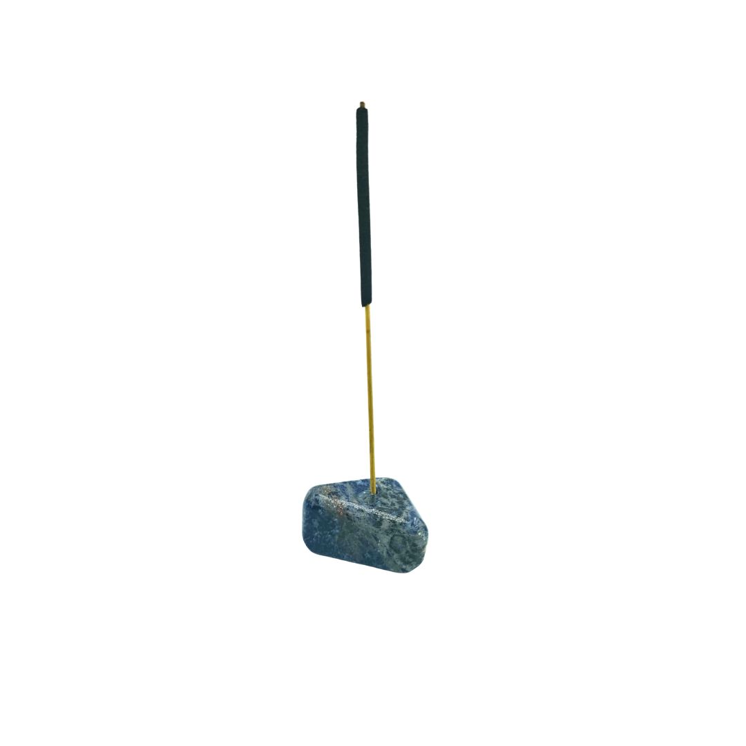 Sodalite Tumbled Gemstone Incense Holder
