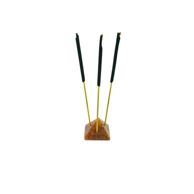 Red Aventurine Mini Pyramid Incense Holder