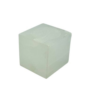 Selenite Cube Sphere Stand 45mm (3cm Cradle)