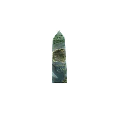 Tree Agate (Blue) Geode Tower 160g