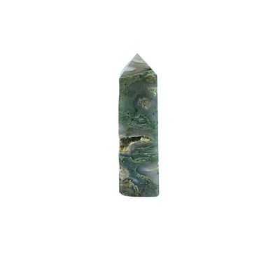 Tree Agate (Blue) Geode Tower 180g