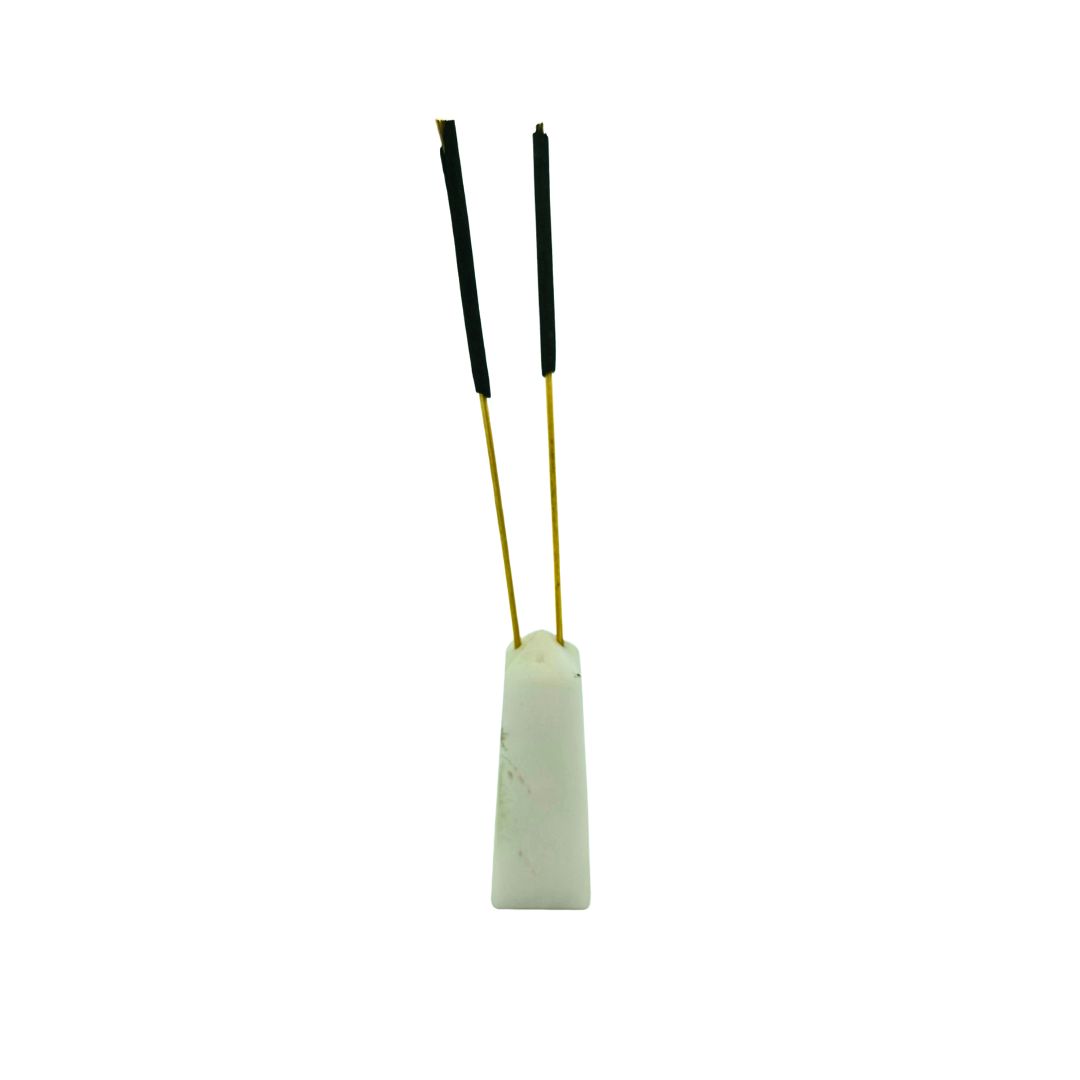 White Quartz Tower Incense Holder