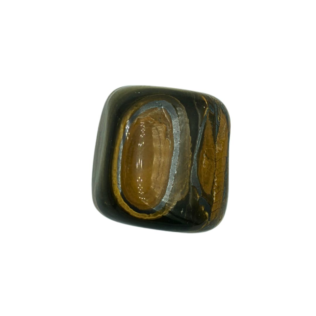 Tigers Eye Tumbled Gemstone Medium  - Single