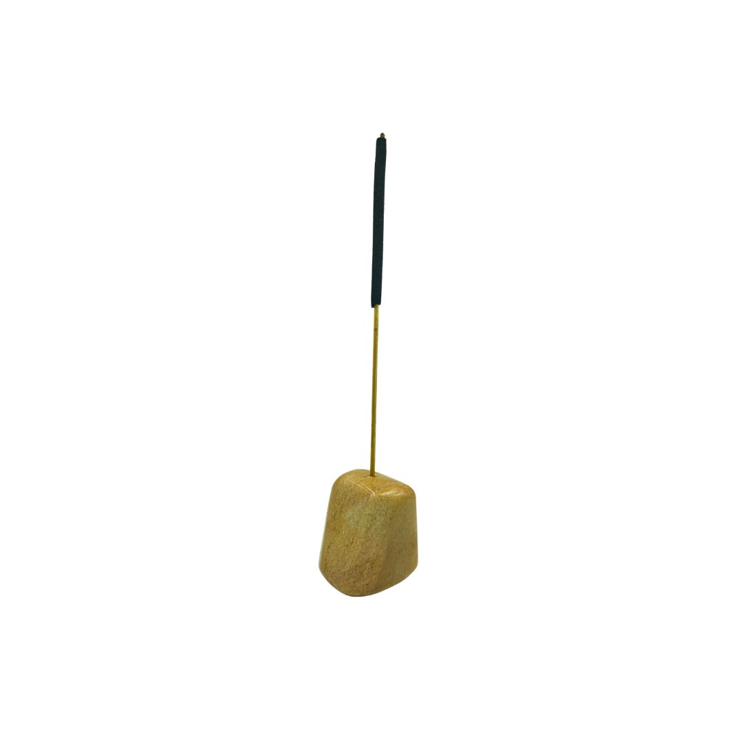 Yellow Aventurine Tumbled Gemstone Incense Holder