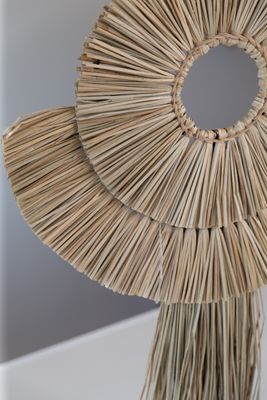 Lombok Reed Angel Collar on Stand