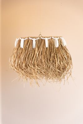 Raffia Fish Light Shade Large