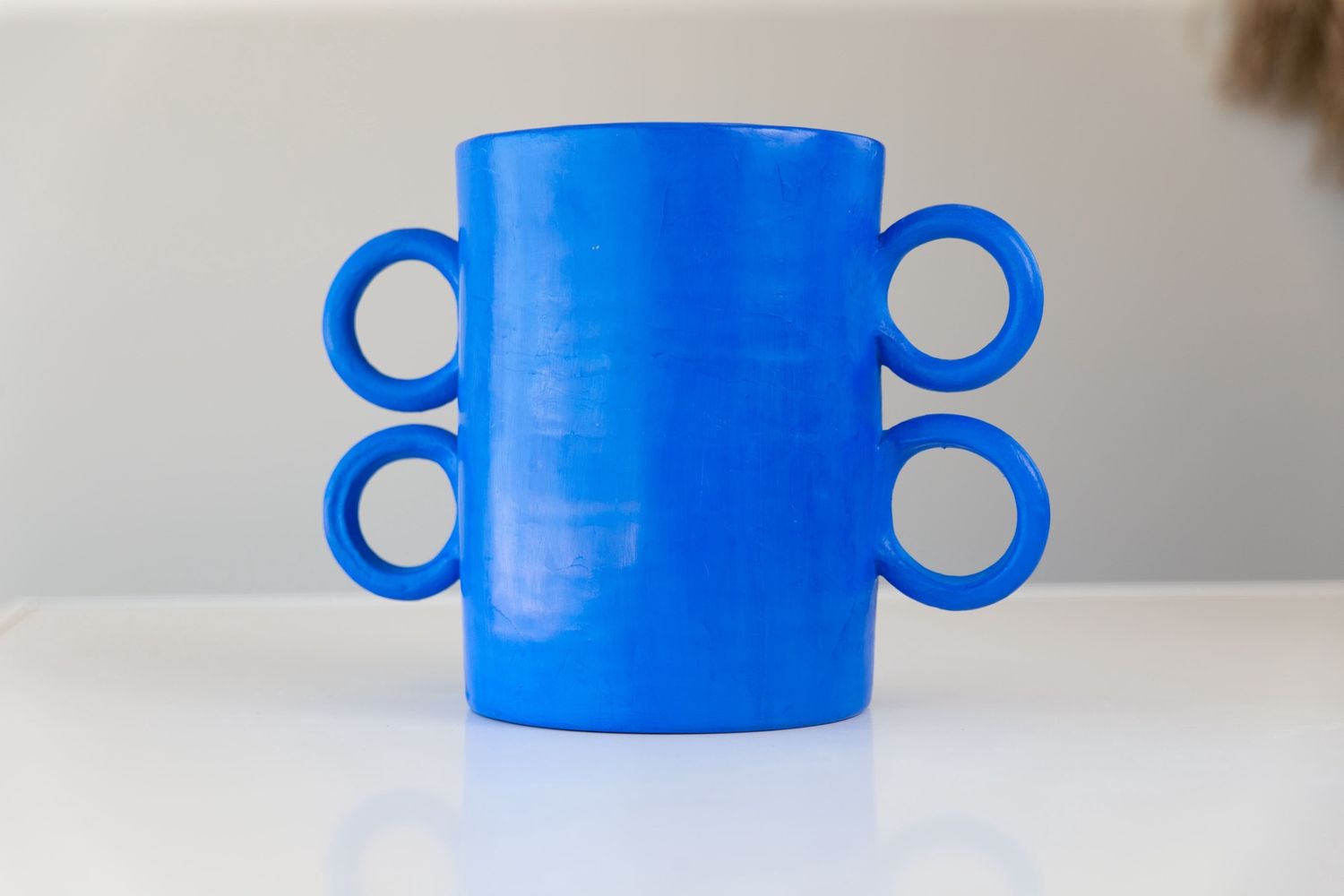 Sahara Blue Vase
