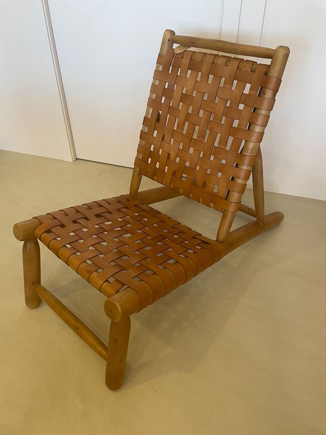 Houten stoel