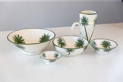 Green Palm Bowl Small