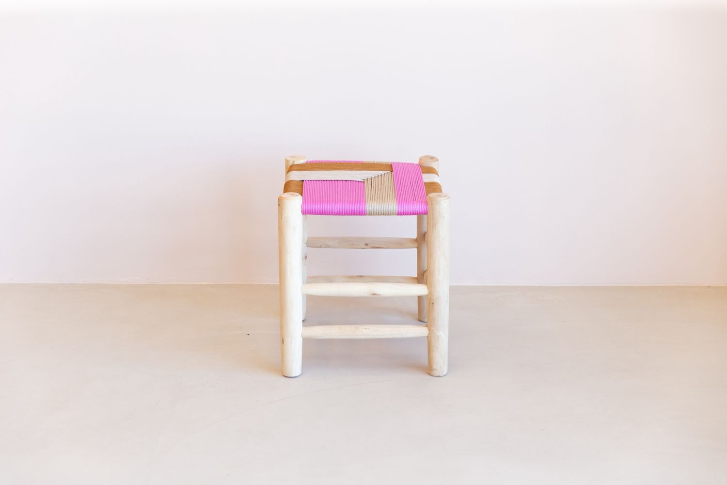 Low Stool, Colour: Pink