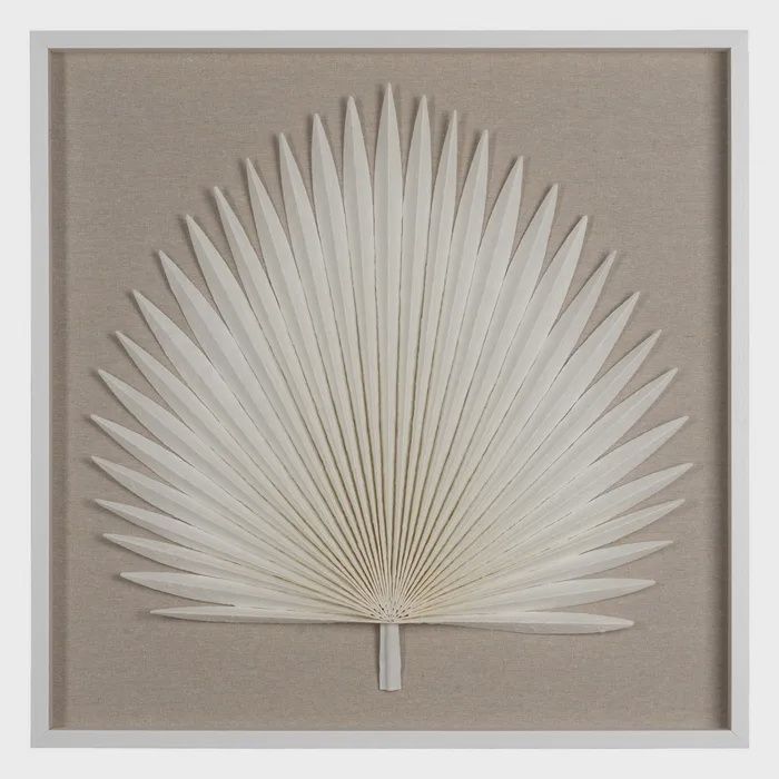 White Leaf Painting