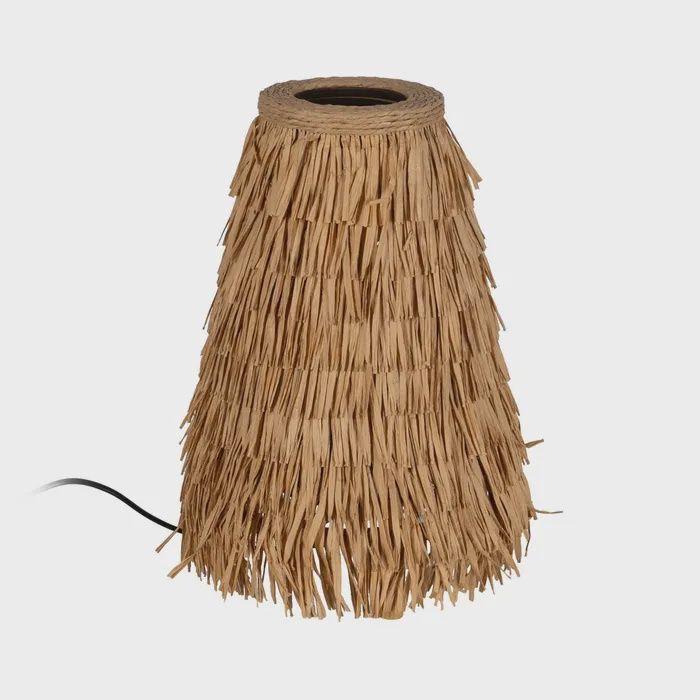 Raffia Standing Lamp