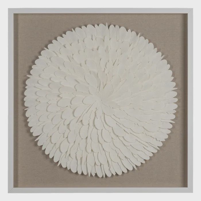 White Feather Painting
