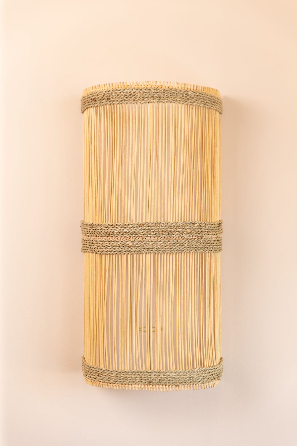 Bali Half Round Wall Light Sconce