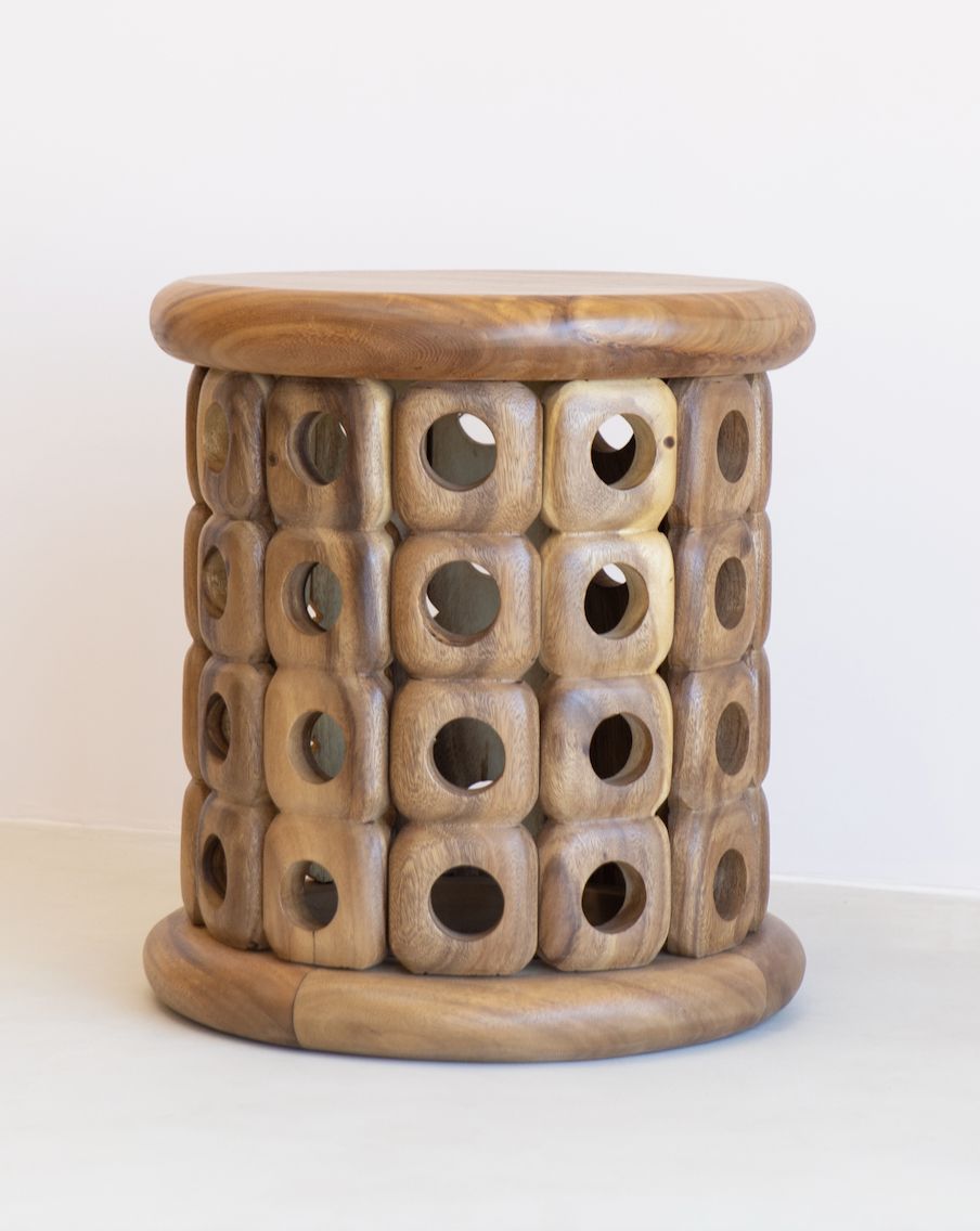 Suar Bulat Side Table