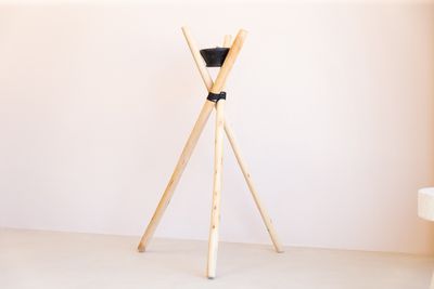 Riad Standing Candle Holder/Black