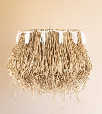 Raffia Fish Light Shade Small