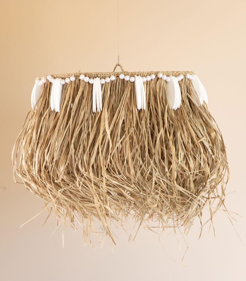 Raffia Fish Light Shade Large