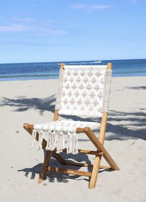 Jute and Macrame Chair