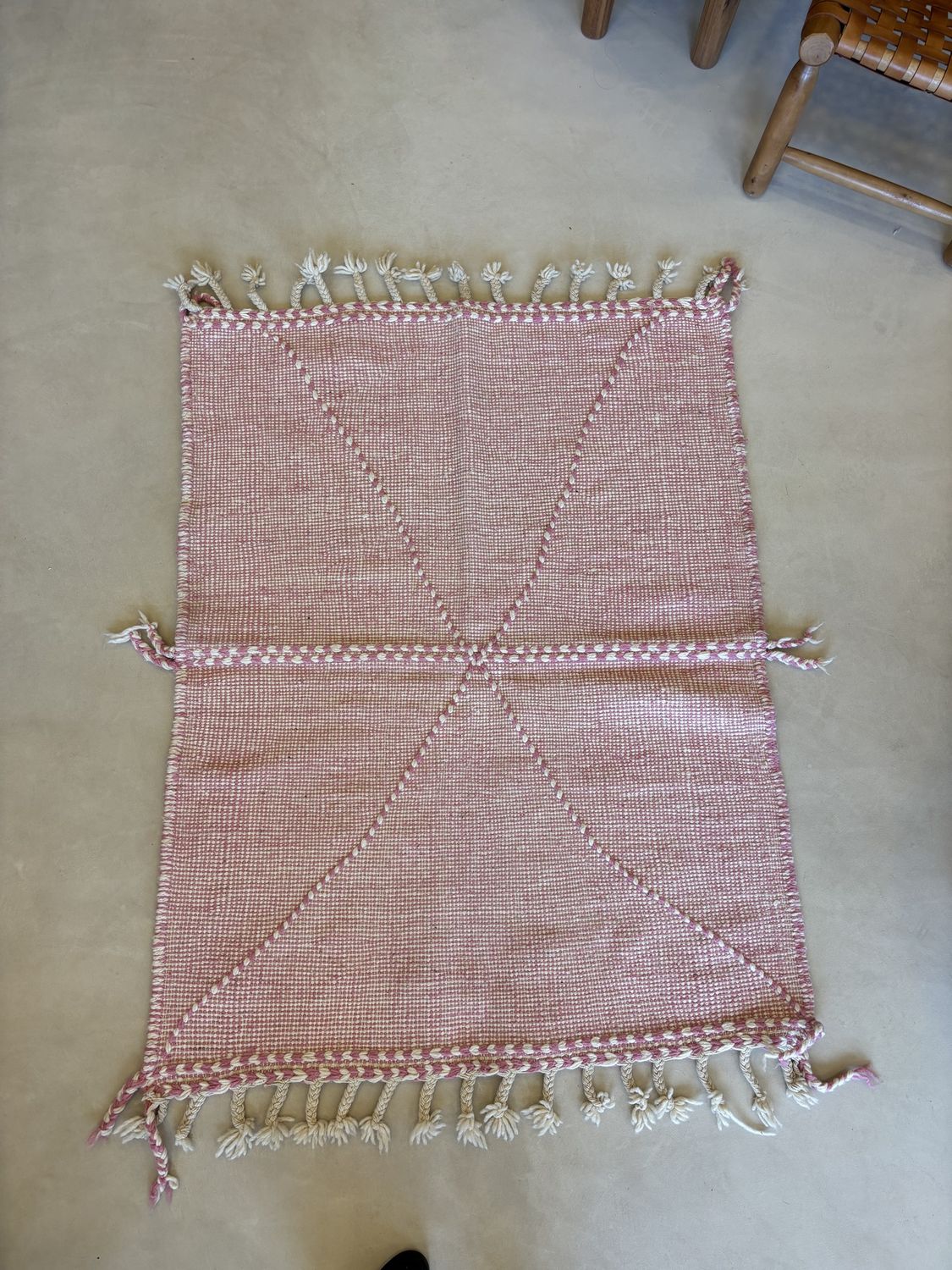 Kelim 100x150, Colour: roze