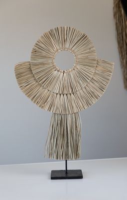 Lombok Reed Angel Collar on Stand