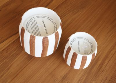 Ceramic candle
