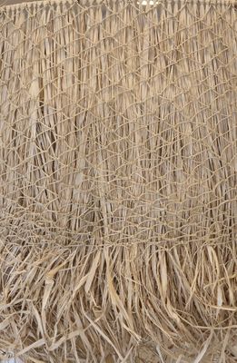 Hanglamp raffia geknoopt klein