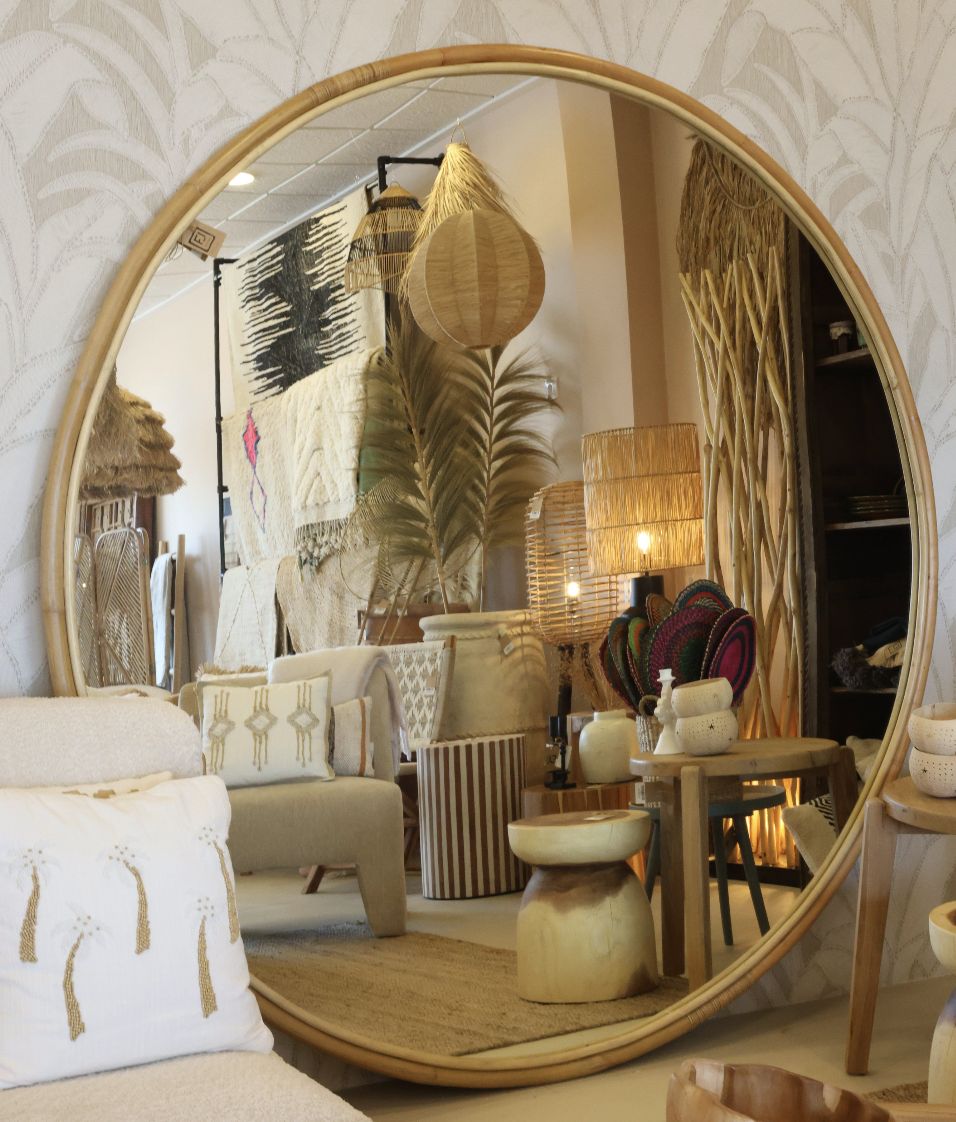 The Monster Round Mirror