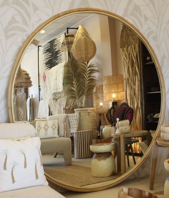 The Monster Round Mirror