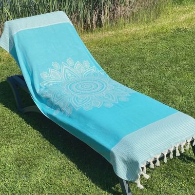 hamamdoek boho blue