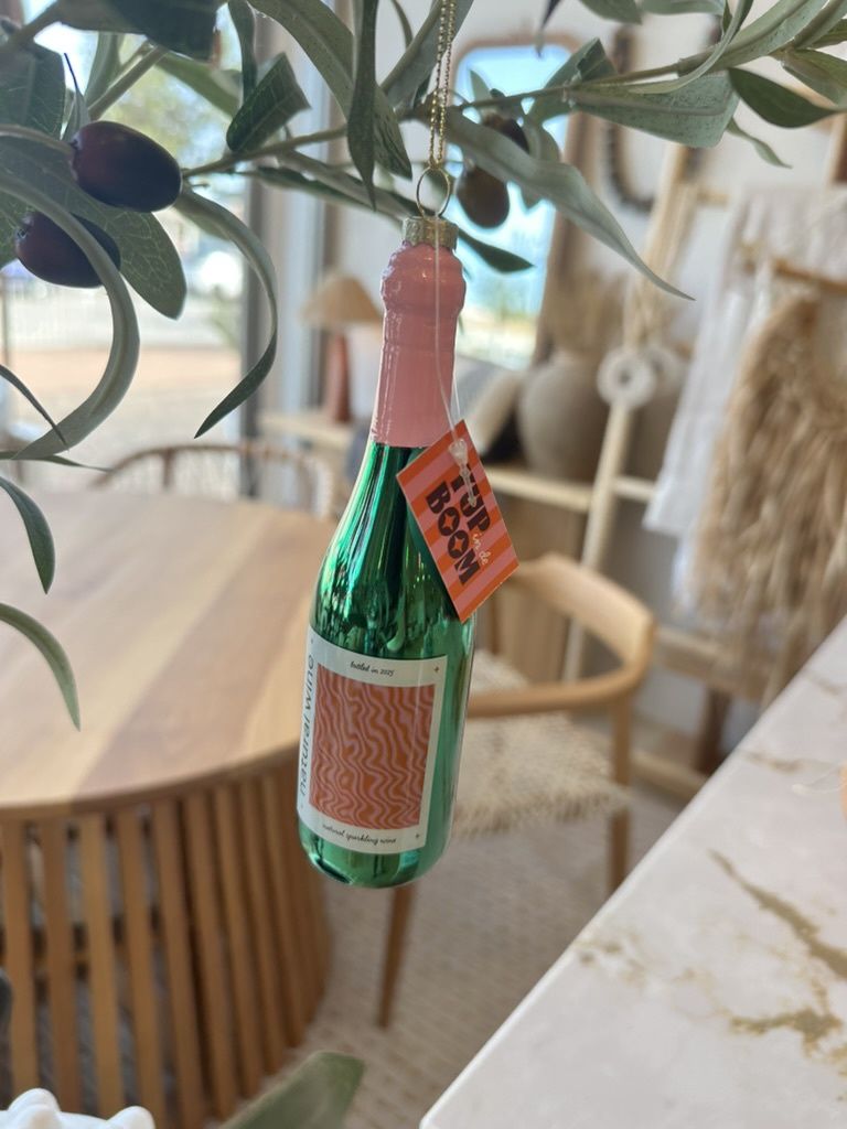 Natuurwijn Kerstornament