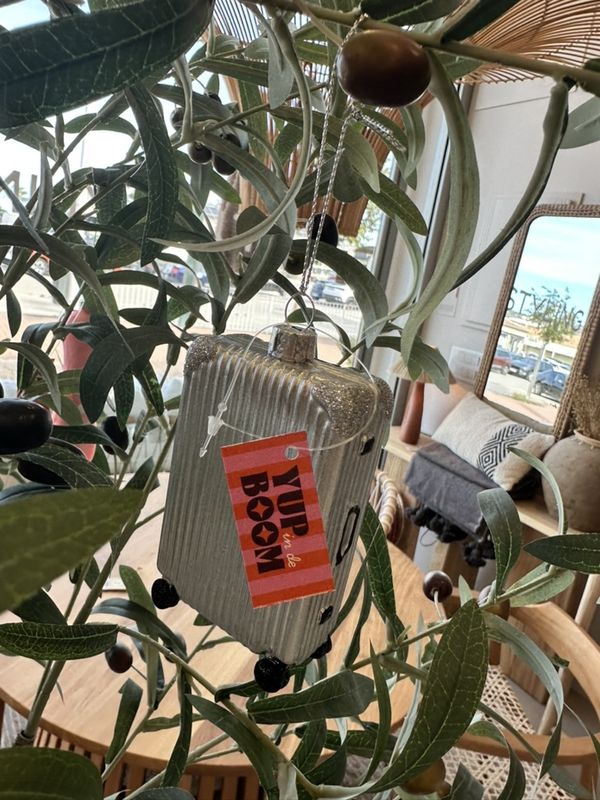 Koffer Kerstornament