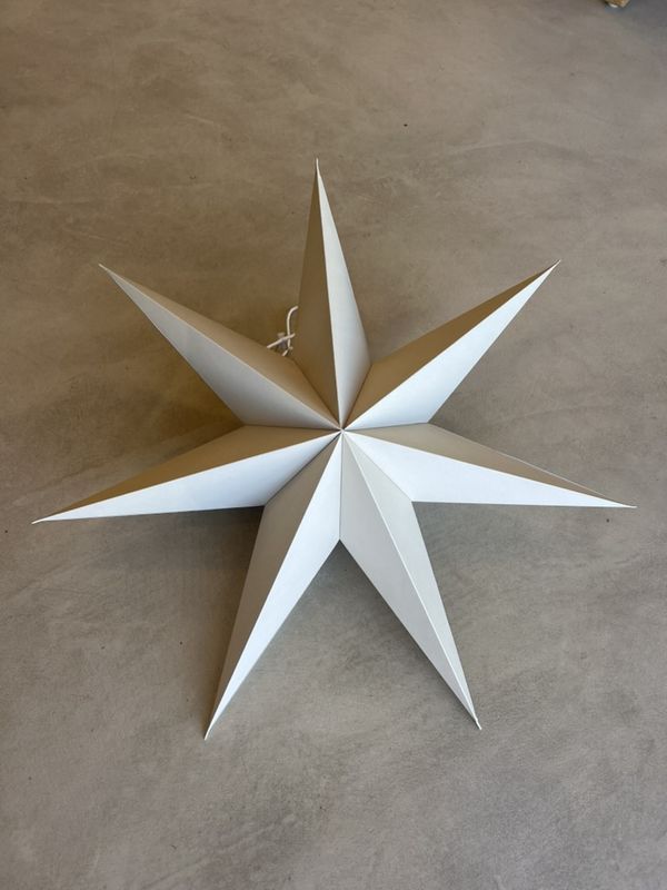 KERSTSTER - CHALK BEIGE - 100 CM