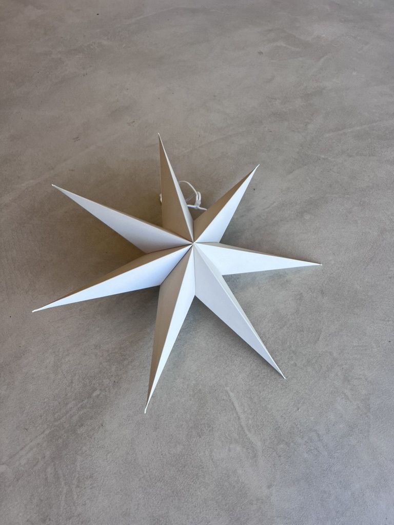 KERSTSTER - CHALK BEIGE - 45 CM