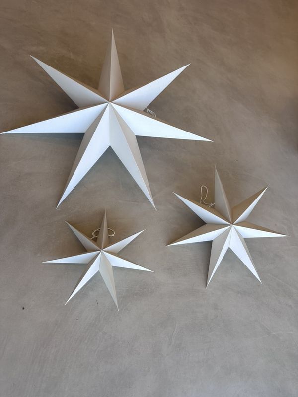 KERSTSTER - CHALK BEIGE - 60 CM