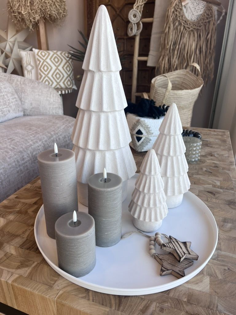 PORTO PINE TREE WHITE 20 cm