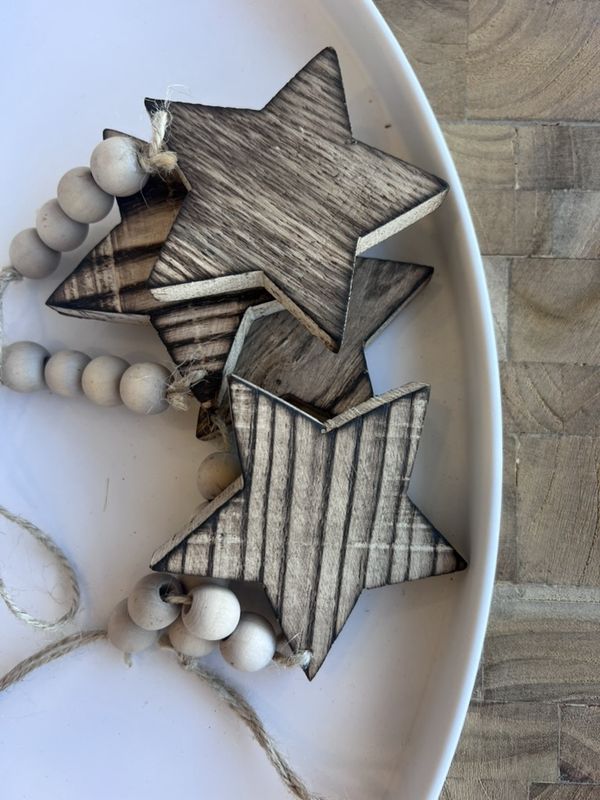 NATUREL HANGER STAR 8X8CM