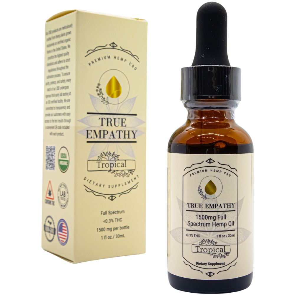 1500mg Full Spectrum CBD Tinctures