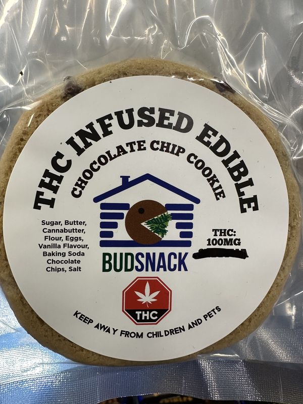 Budsnack Chocolate chip cookie