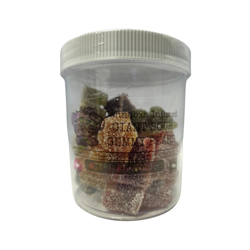 Purple Krown gummy bear Jar