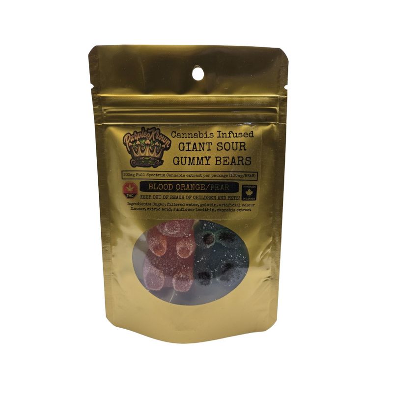 Purple krown gummies